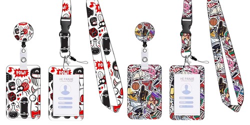 Retractable badge holder with - retractable,