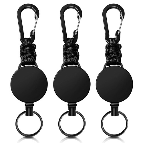 Retractable keychain pack - keychain, 3