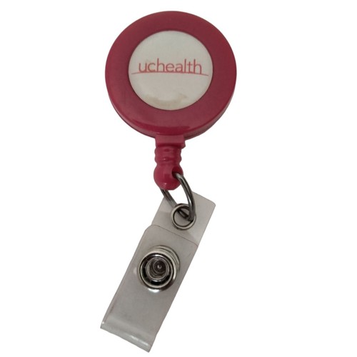 Retractable reel clip - reel, lanyard