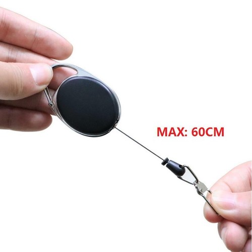 Retractable key chain pull - retractable,