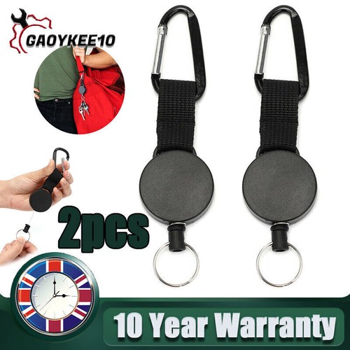 Retractable keyring - 2x,