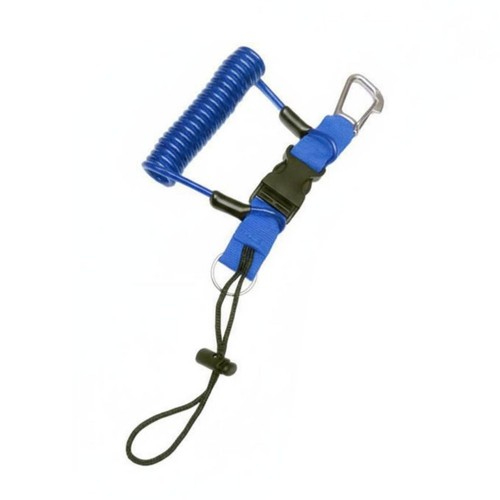 Quick release coil - coil, lanyard