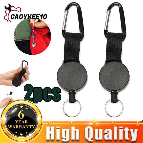 Retractable keyring - 2x,