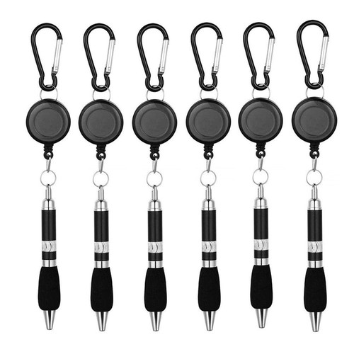 Pieces black carabiner - pieces, pens