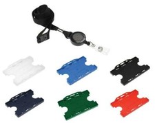 Black Extendable Neck Lanyard